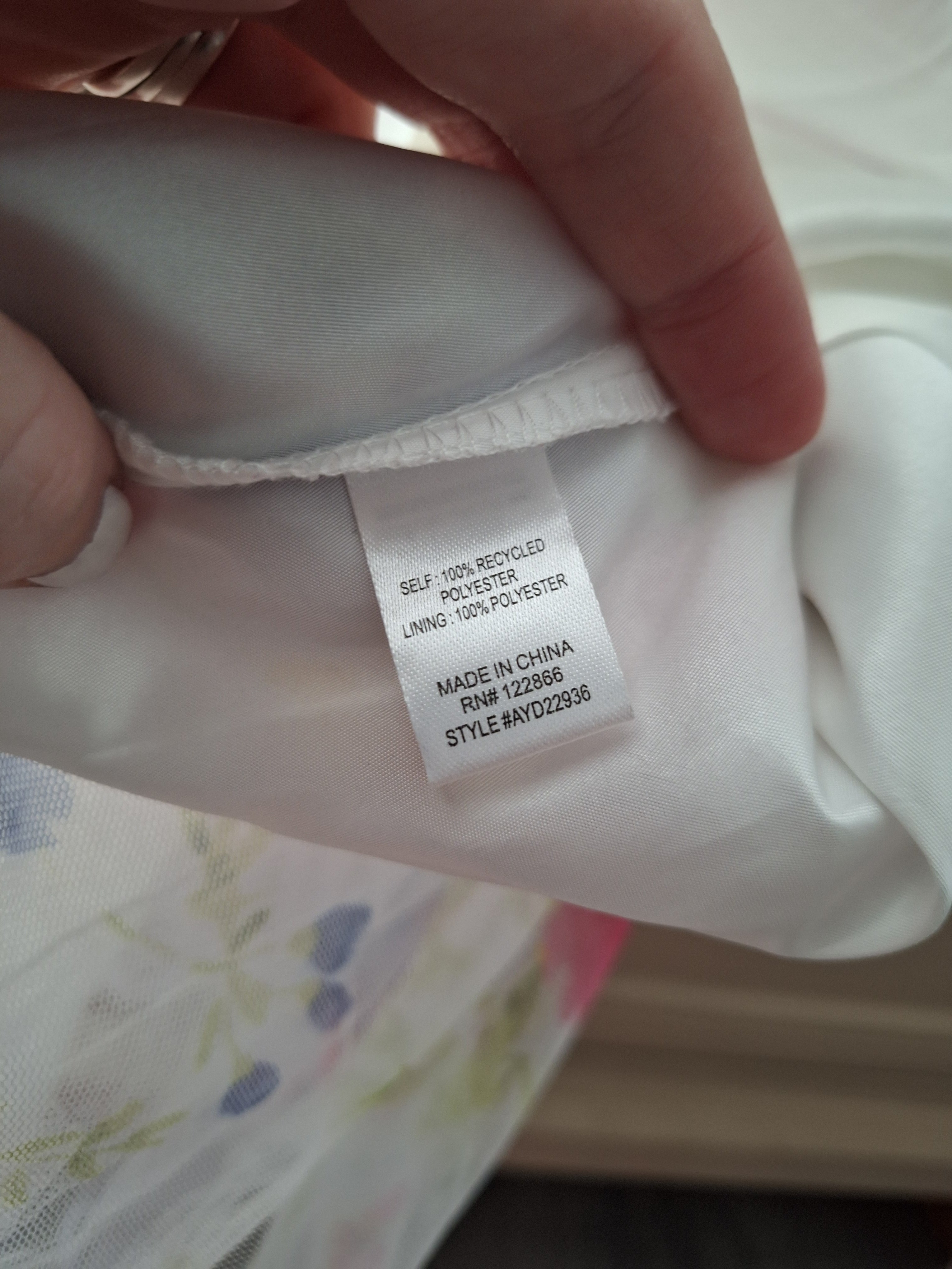 Girls Floral Spring Dress Size 4/5